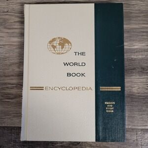 Vintage World Book Encyclopedia 1960 Volume 20 Reading and Study Guide Hardcover